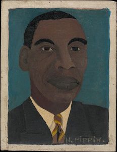 Self portrait artwork by Horace Pippin